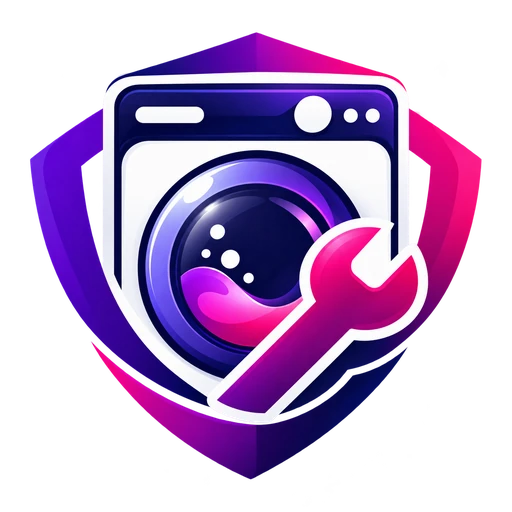 Washing machine repair emblem